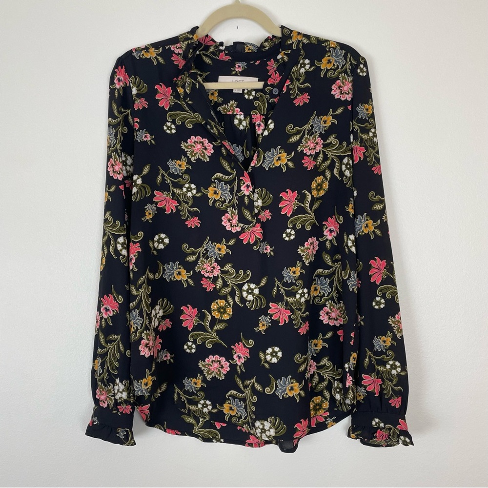 Floral blouse | Loft